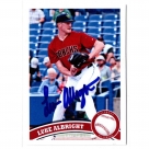 Luke Albright autograph